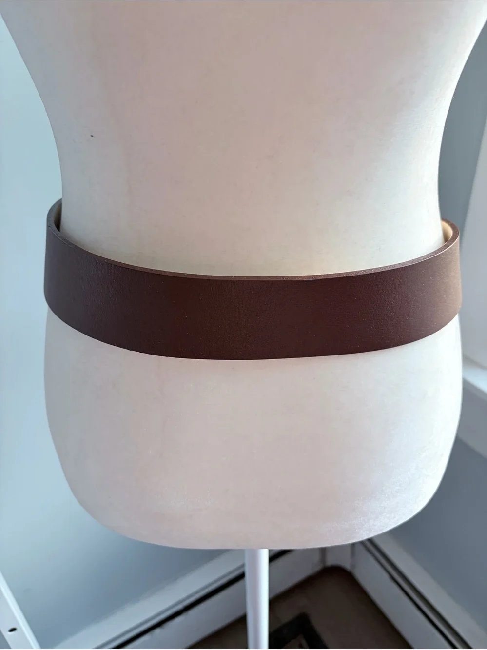 Streets Ahead Brown Leather Waist Belt